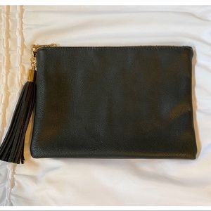 Black Clutch with Tassel